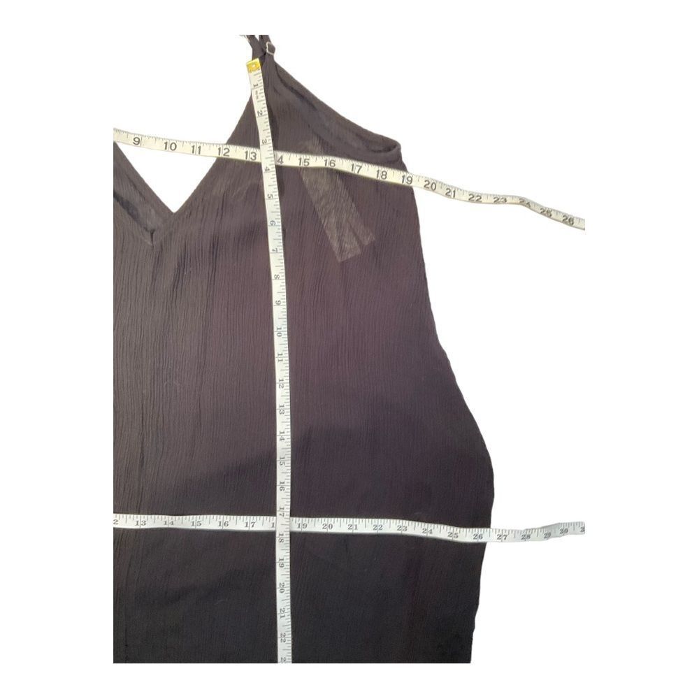 Lovestitch Women’s Black Long Spaghetti Sleeve Maxi Dress  S/M - Picture 13 of 15